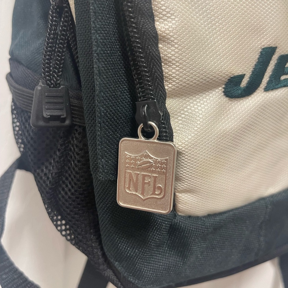 Jets Black and White Backpack - Picture 7 of 11